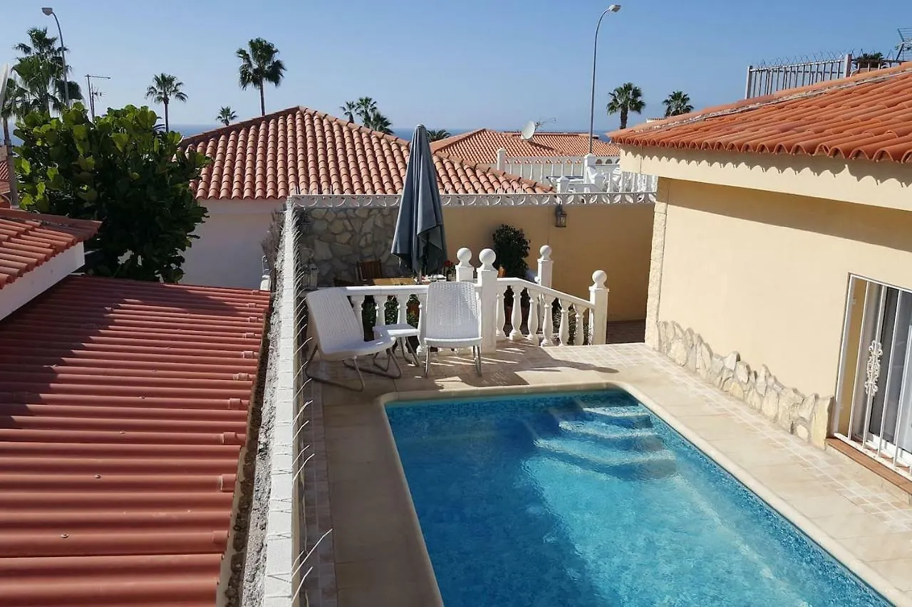 Villa Sueño Azul with private pool, sea view, terrace, aircondition, Wifi, 450 m to the beach Callao Salvaje 0*,
